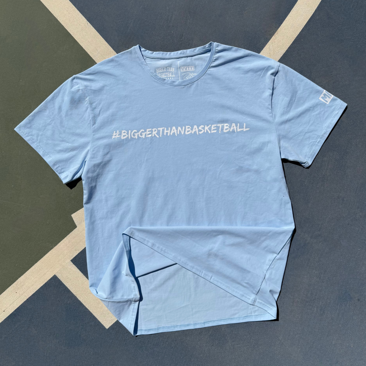 Bigger Than Basketball - T-Shirt - Carolina Blue